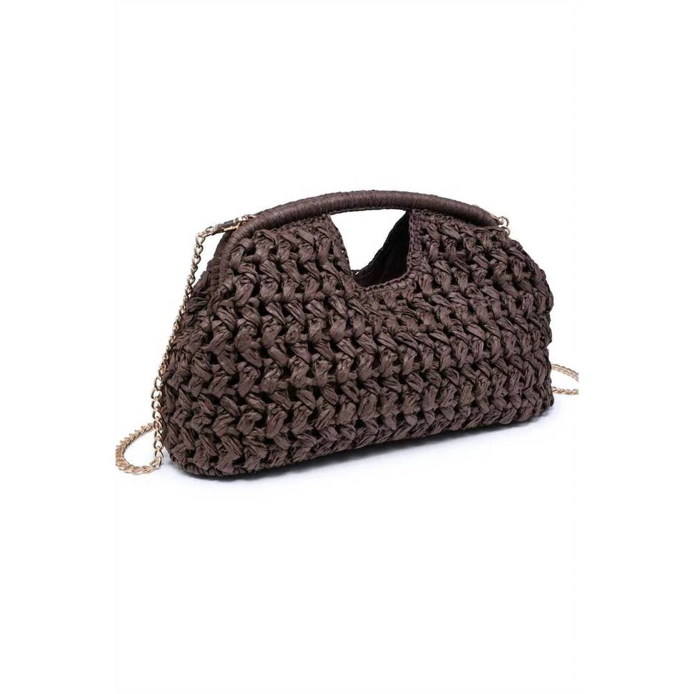 NEW URBAN EXPRESSIONS women's abigail crossbody bag in chocolate